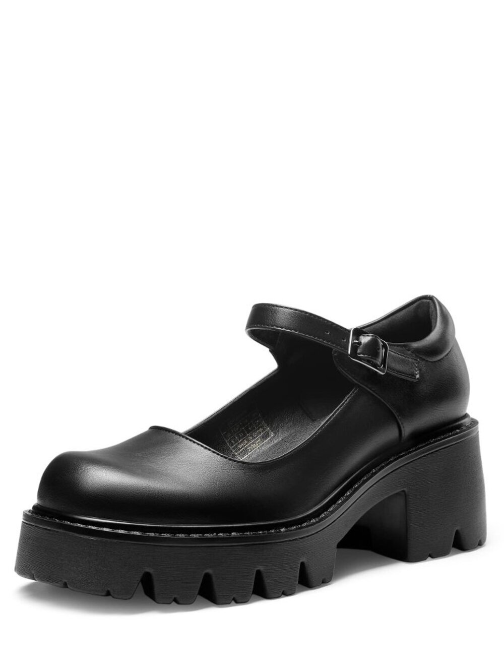 🆕 Women's Mary Janes Shoes for Women, Platform Dress Low Heel Chunky Pumps
